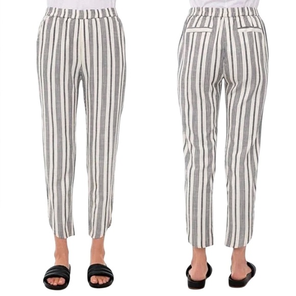 MARINE LAYER Allison Stripe Pants 10185 - Picture 1 of 12